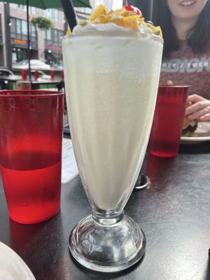   at Veggie Galaxy in Cambridge