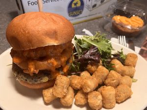   at Veggie Galaxy in Cambridge