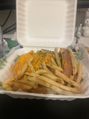 French dip sandwich  at Veggie Galaxy in Cambridge