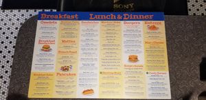 Menu, side one #Veganuary at Veggie Galaxy in Cambridge