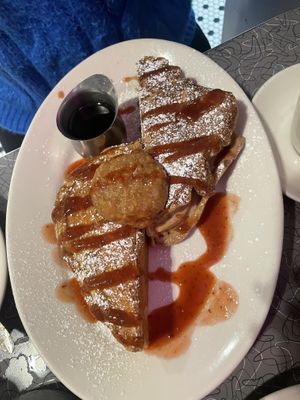 Stuffed French toastt  at Veggie Galaxy in Cambridge