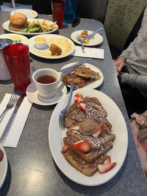 All vegan  at Veggie Galaxy in Cambridge