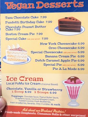   at Veggie Galaxy in Cambridge