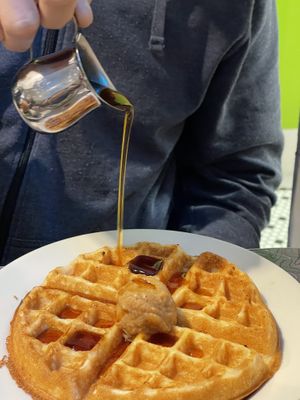   at Veggie Galaxy in Cambridge