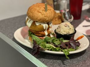   at Veggie Galaxy in Cambridge