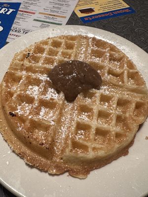 Traditional waffles  at Veggie Galaxy in Cambridge