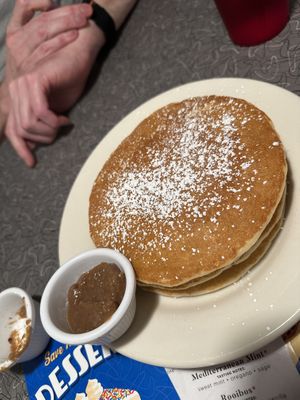 Classic pancakes  at Veggie Galaxy in Cambridge