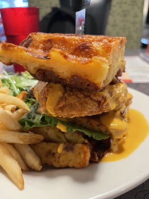 Close upp  at Veggie Galaxy in Cambridge