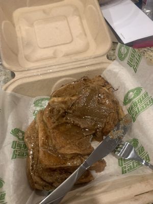 French toast  at Veggie Galaxy in Cambridge