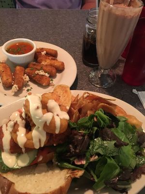 so yummy! at Veggie Galaxy in Cambridge