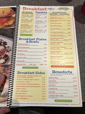 New menu 3  at Veggie Galaxy in Cambridge