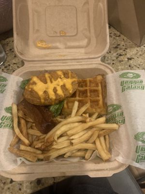   at Veggie Galaxy in Cambridge