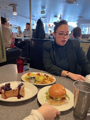   at Veggie Galaxy in Cambridge