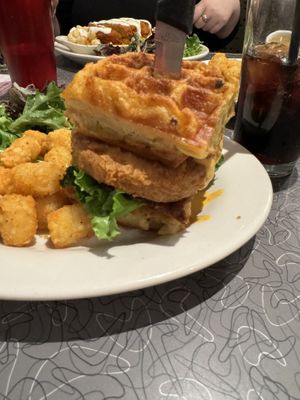   at Veggie Galaxy in Cambridge