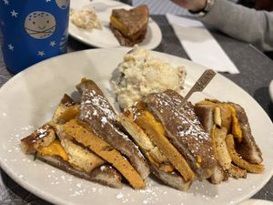Monte cristo  at Veggie Galaxy in Cambridge