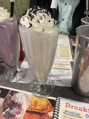 London fog frappe  at Veggie Galaxy in Cambridge