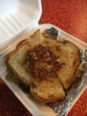 Egg sandwich  at Veggie Galaxy in Cambridge