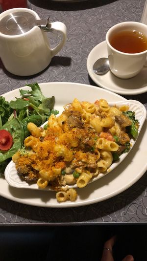 Loaded Mac & Cheese at Veggie Galaxy in Cambridge