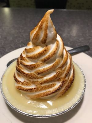 Lemon meringue (vegan) at Veggie Galaxy in Cambridge
