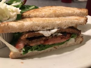Vegan BLT at Veggie Galaxy in Cambridge