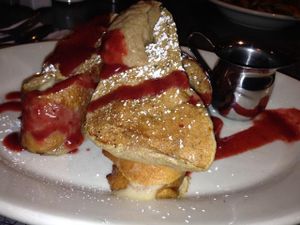 French toast at Veggie Galaxy in Cambridge