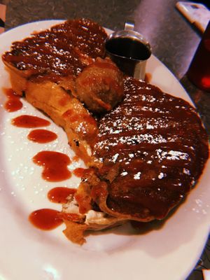 French toast  at Veggie Galaxy in Cambridge