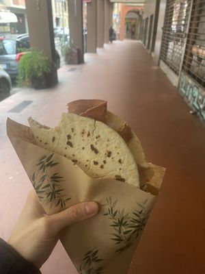   at Le Delizie del Caseificio Vegano in Bologna