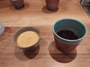 Coffee at Brouillon in Paris