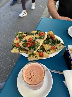 Vegan focaccia 😍  at Perino Vesco  in Turin
