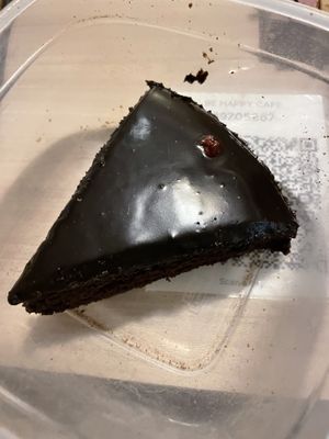 V chocolate cake 10/10 😍🤤  at Be Happy in Bodhgaya