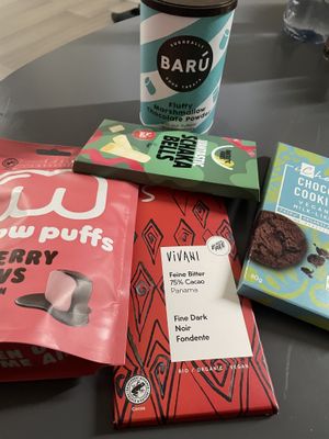 Goodies  at Envie Végane in Strasbourg