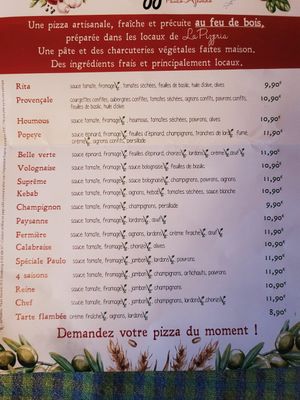 Possibilité de commander des pizzas veganes une fois par semaine at Envie Végane in Strasbourg