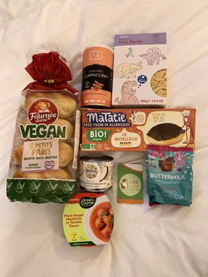 Very sweet shop with soo many vegan products that I have never seen before! Particularly helpful as the vegan selection in Strasbourg supermarkets leaves a lot to be desired.   at Envie Végane in Strasbourg