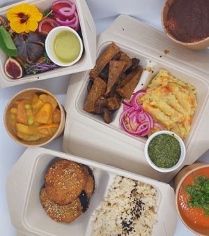 Take out Vegan  at Peach in Amsterdam