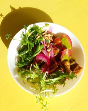 Green Protein Salad at Peach in Amsterdam