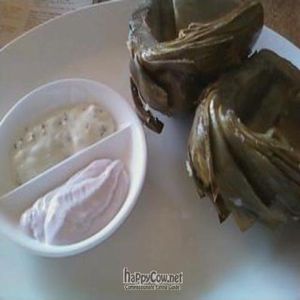 fire roasted artichokes at Mohawk Bend in Los Angeles