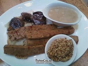 bangers and mash at Mohawk Bend in Los Angeles