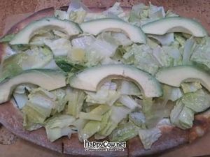 salad daze pizza at Mohawk Bend in Los Angeles