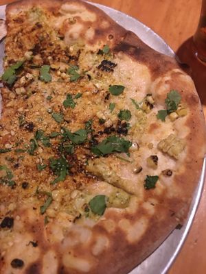 Vegan Elote Pizza ❤️ at Mohawk Bend in Los Angeles