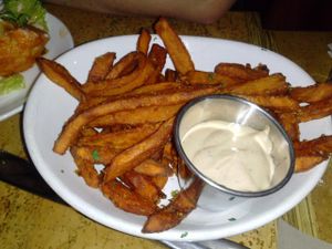 sweet potato fries at Mohawk Bend in Los Angeles