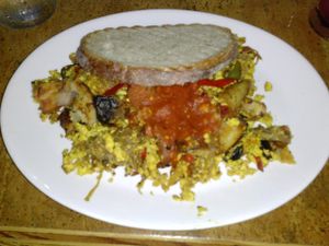 tofu hash at Mohawk Bend in Los Angeles