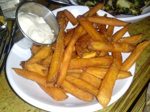 sweet potato fries at Mohawk Bend in Los Angeles