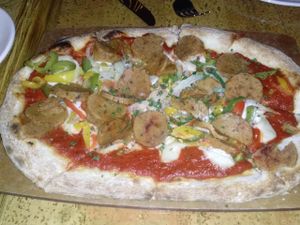 Able Farmin' pizza at Mohawk Bend in Los Angeles