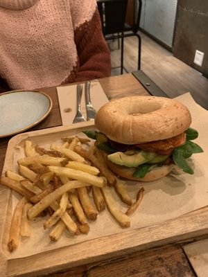 Bagel  at Brooklyn & Co in Salamanca