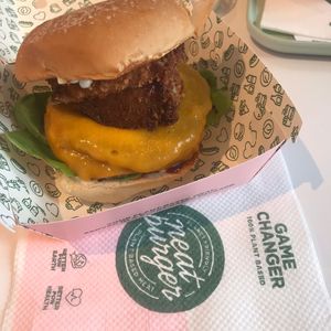 Smoked smash burger   at Neat Burger - Bishopsgate in London