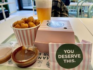 Dessert is deserved   at Neat Burger - Bishopsgate in London