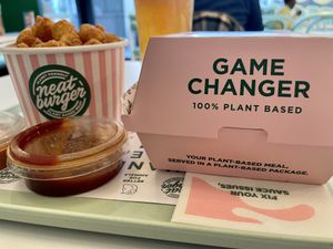 Meal   at Neat Burger - Bishopsgate in London