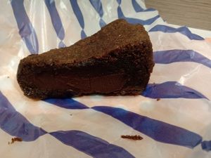 Chocolate orange cookie pie at The Polka Dot Bakery in East London