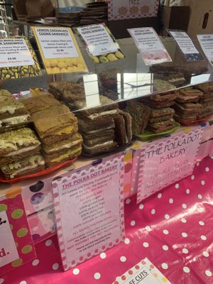   at The Polka Dot Bakery in East London