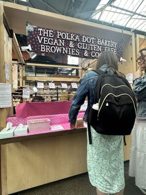   at The Polka Dot Bakery in East London